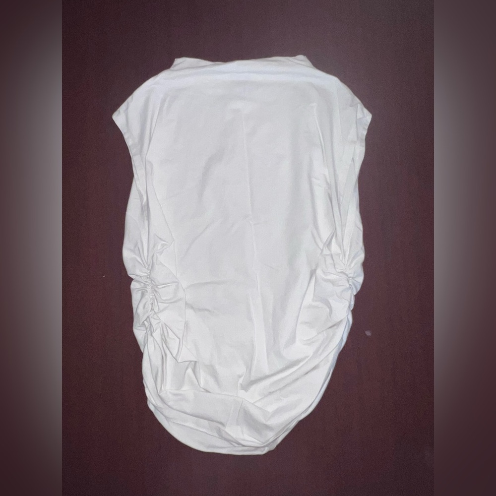 Anthropologie Maeve white Sleeveless Top - Picture 4 of 4